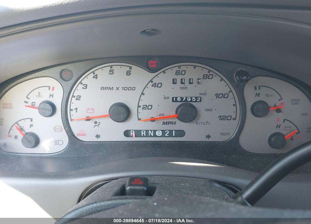 2003 FORD RANGER EDGE/XLT VIN: 1FTZR45E53PB14967