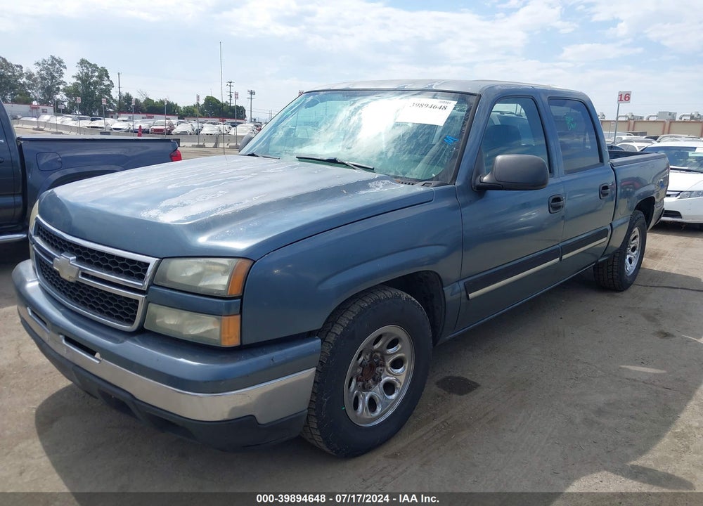 2006 CHEVROLET SILVERADO 1500 LS VIN: 2GCEC13VX61244584