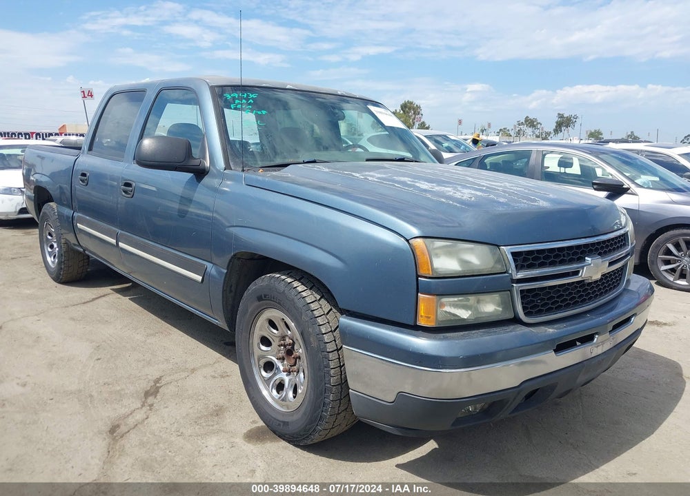 2006 CHEVROLET SILVERADO 1500 LS VIN: 2GCEC13VX61244584