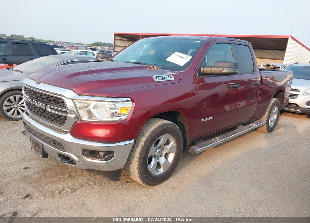 2023 RAM 1500 BIG HORN QUAD CAB 4X4 6'4 BOX VIN: 1C6SRFBTXPN570603