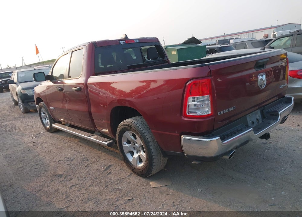 2023 RAM 1500 BIG HORN QUAD CAB 4X4 6'4 BOX VIN: 1C6SRFBTXPN570603