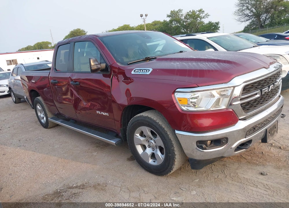 2023 RAM 1500 BIG HORN QUAD CAB 4X4 6'4 BOX VIN: 1C6SRFBTXPN570603