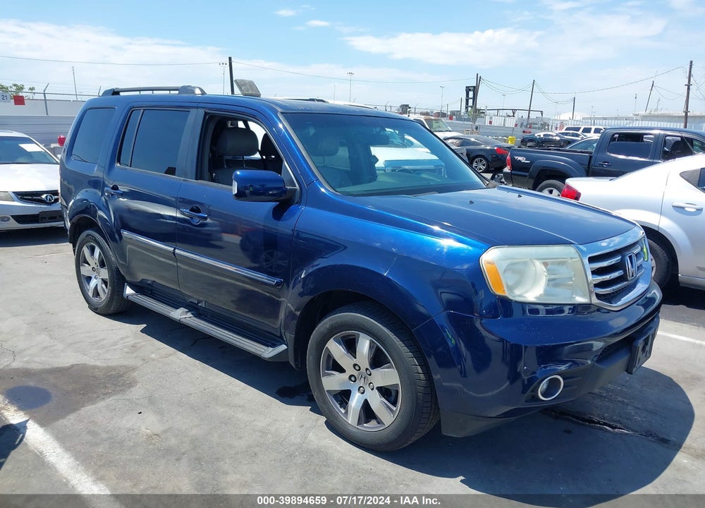 2015 HONDA PILOT TOURING VIN: 5FNYF3H98FB013546