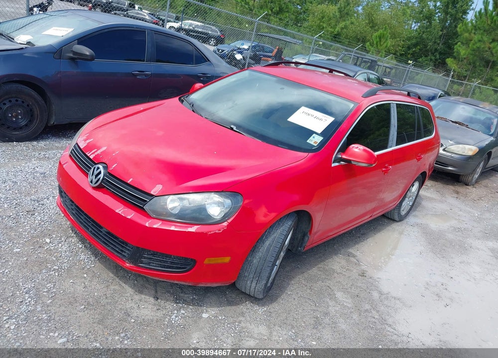 2013 VOLKSWAGEN JETTA SPORTWAGEN 2.0L TDI VIN: 3VWPL7AJ9DM668109