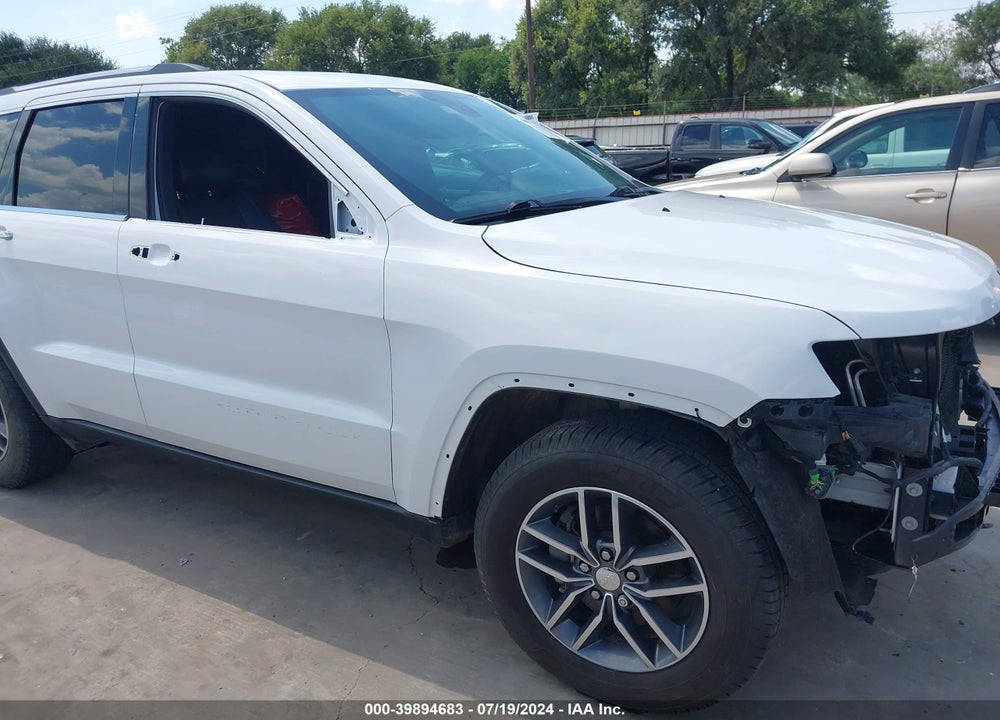 2017 JEEP GRAND CHEROKEE LIMITED 4X2 VIN: 1C4RJEBG3HC676920