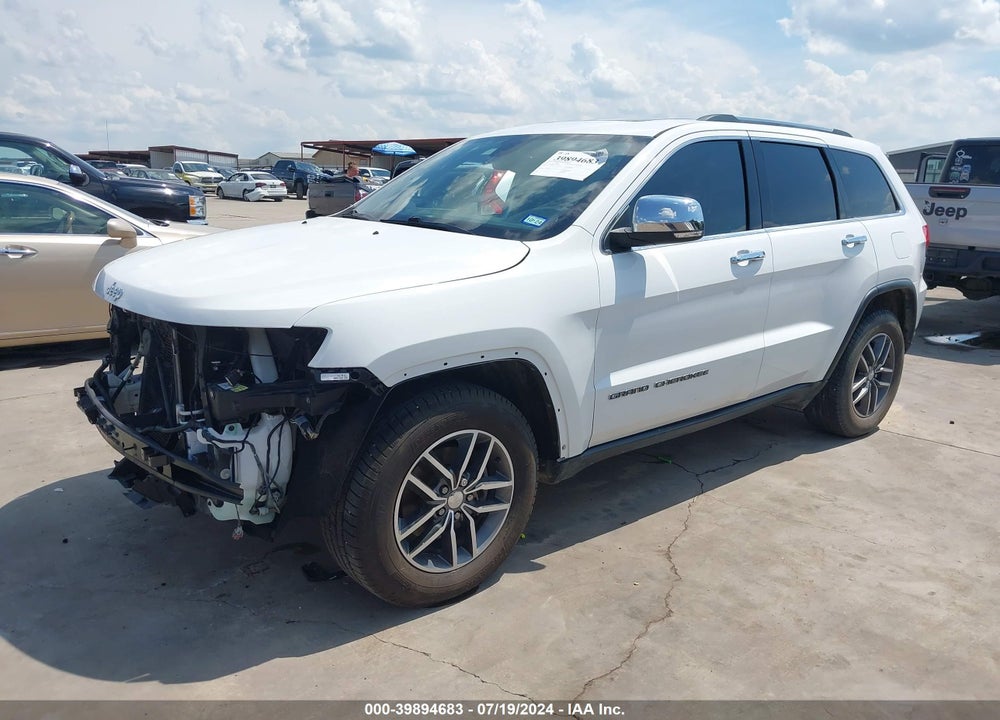 2017 JEEP GRAND CHEROKEE LIMITED 4X2 VIN: 1C4RJEBG3HC676920