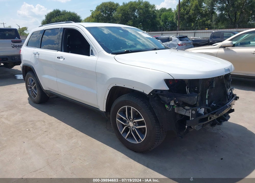2017 JEEP GRAND CHEROKEE LIMITED 4X2 VIN: 1C4RJEBG3HC676920