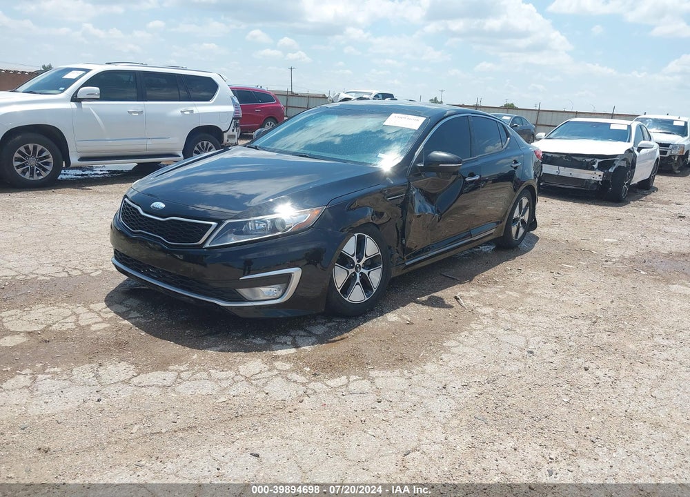 2013 KIA OPTIMA HYBRID EX VIN: KNAGM4AD2D5042753