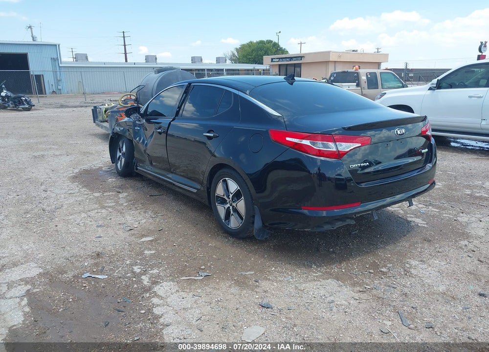 2013 KIA OPTIMA HYBRID EX VIN: KNAGM4AD2D5042753