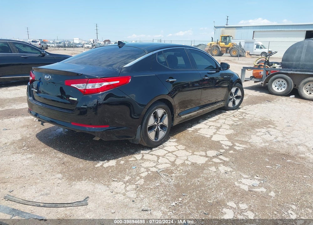 2013 KIA OPTIMA HYBRID EX VIN: KNAGM4AD2D5042753
