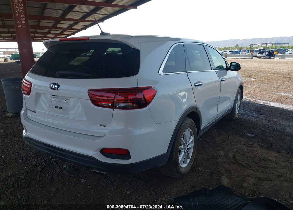 2019 KIA SORENTO 3.3L LX VIN: 5XYPGDA57KG571784