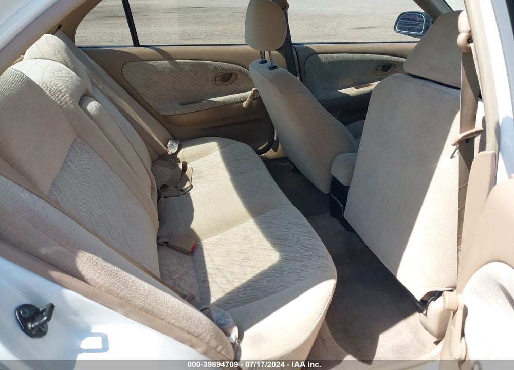2001 MITSUBISHI MIRAGE ES VIN: JA3AY26C61U002435