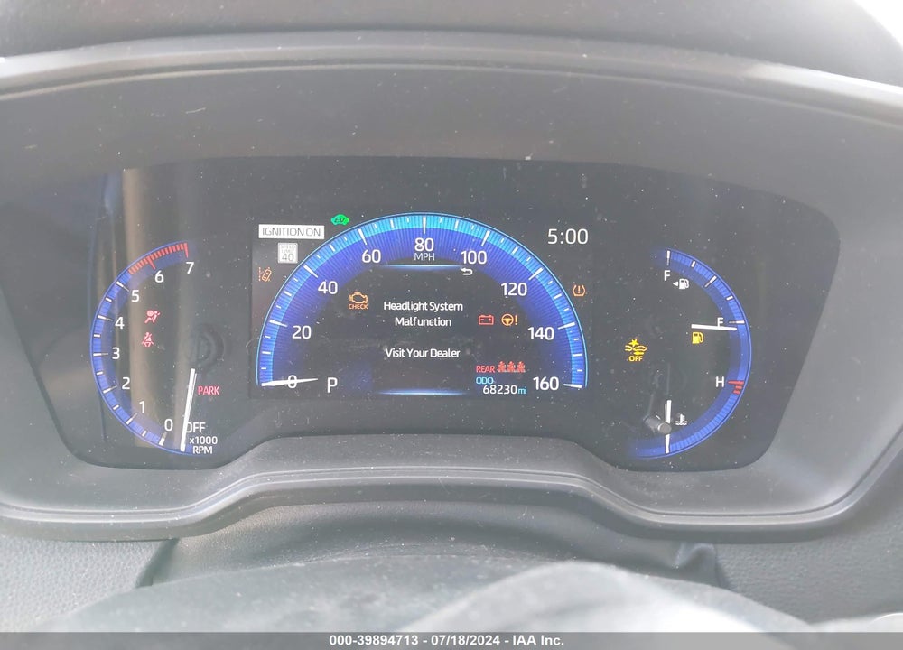 2022 TOYOTA COROLLA HYBRID LE VIN: JTDEAMDE6NJ035899