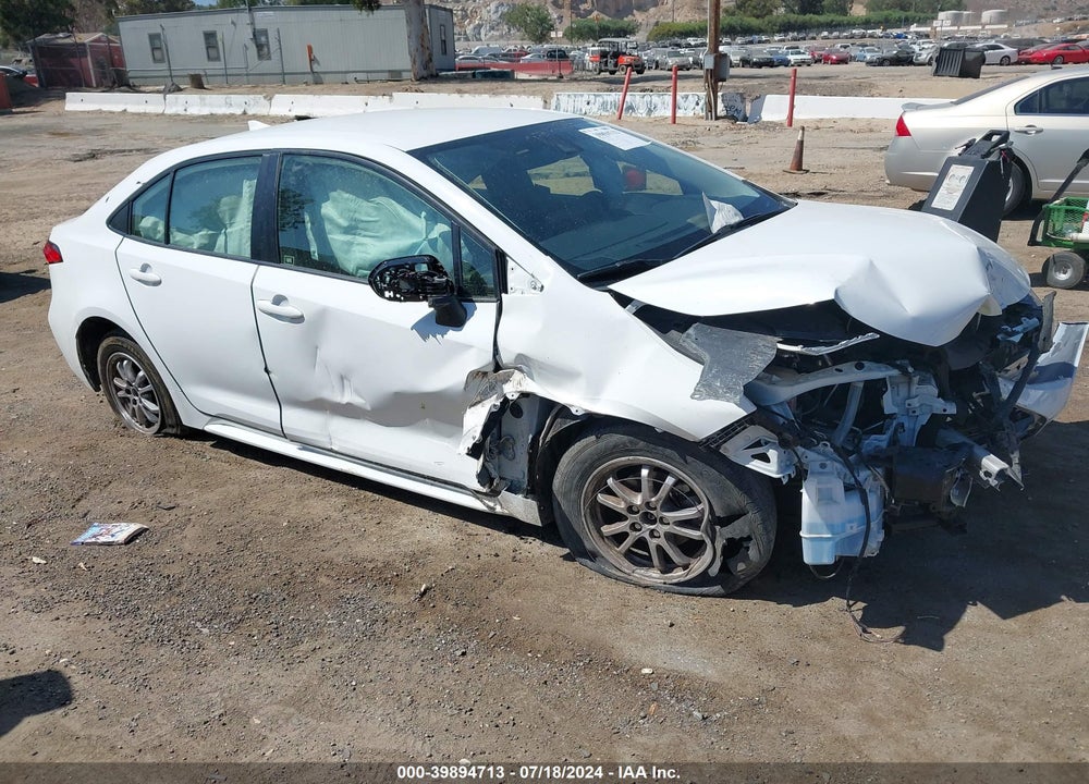 2022 TOYOTA COROLLA HYBRID LE VIN: JTDEAMDE6NJ035899