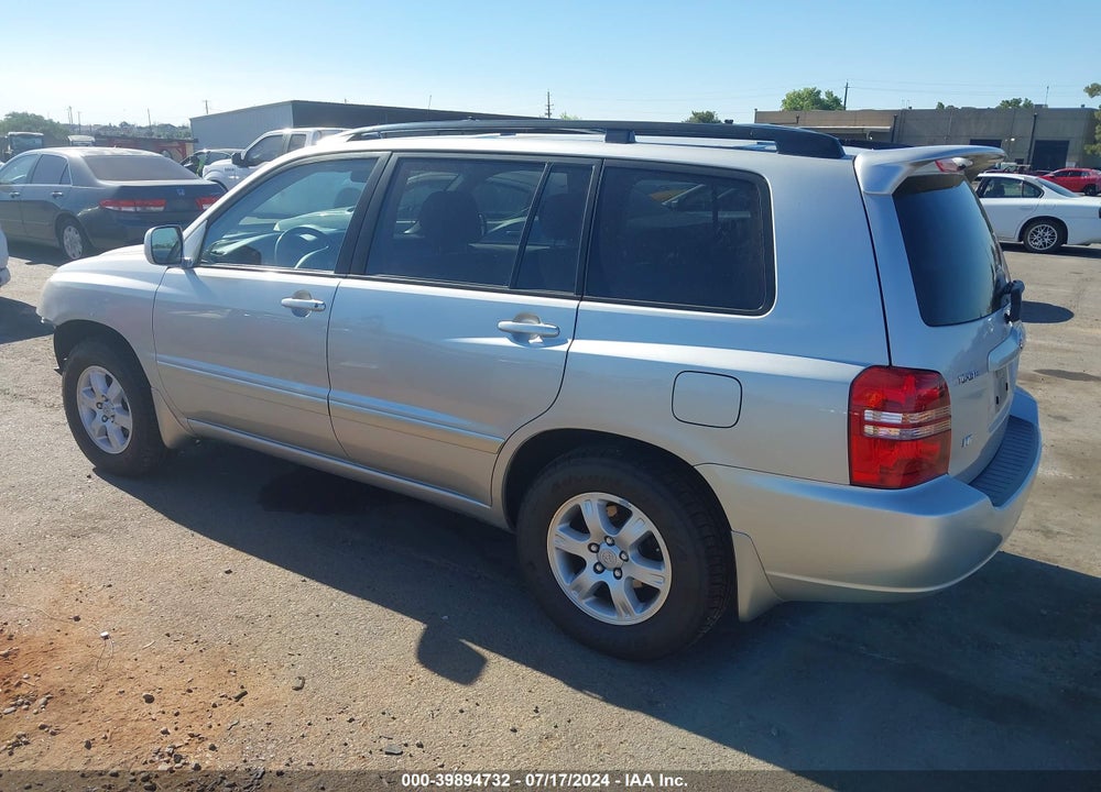 2002 TOYOTA HIGHLANDER V6 VIN: JTEGF21A620066664