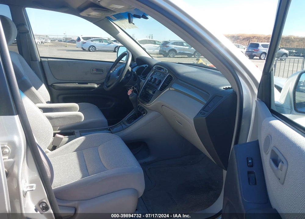 2002 TOYOTA HIGHLANDER V6 VIN: JTEGF21A620066664