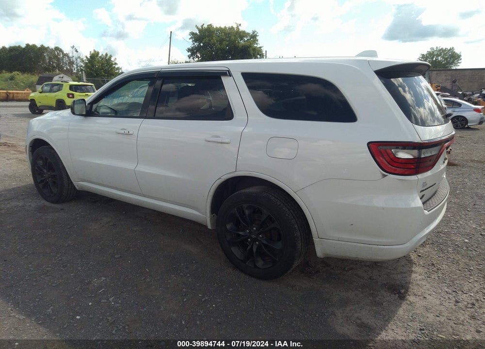 2022 DODGE DURANGO GT AWD VIN: 1C4RDJDG9NC201605
