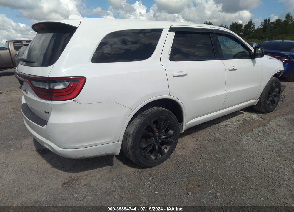 2022 DODGE DURANGO GT AWD VIN: 1C4RDJDG9NC201605