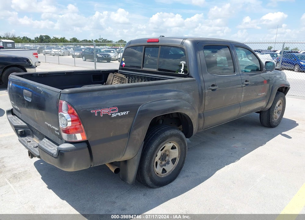 2011 TOYOTA TACOMA PRERUNNER V6 VIN: 3TMJU4GN5BM123570