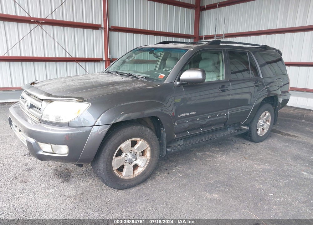 2005 TOYOTA 4RUNNER LIMITED V6 VIN: JTEBU17RX50062869