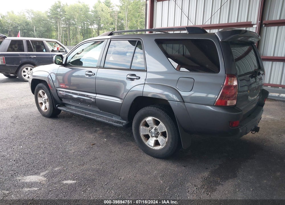 2005 TOYOTA 4RUNNER LIMITED V6 VIN: JTEBU17RX50062869