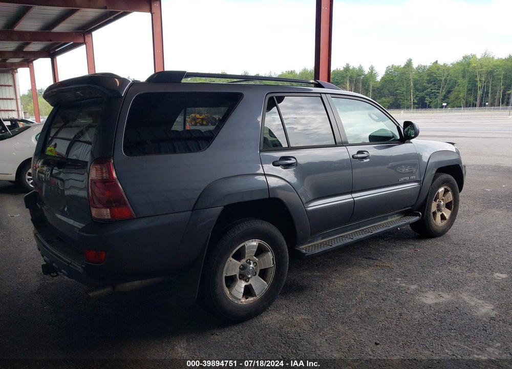 2005 TOYOTA 4RUNNER LIMITED V6 VIN: JTEBU17RX50062869