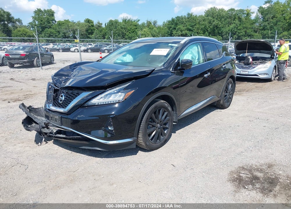 2020 NISSAN MURANO PLATINUM INTELLIGENT AWD VIN: 5N1AZ2DS9LN175223