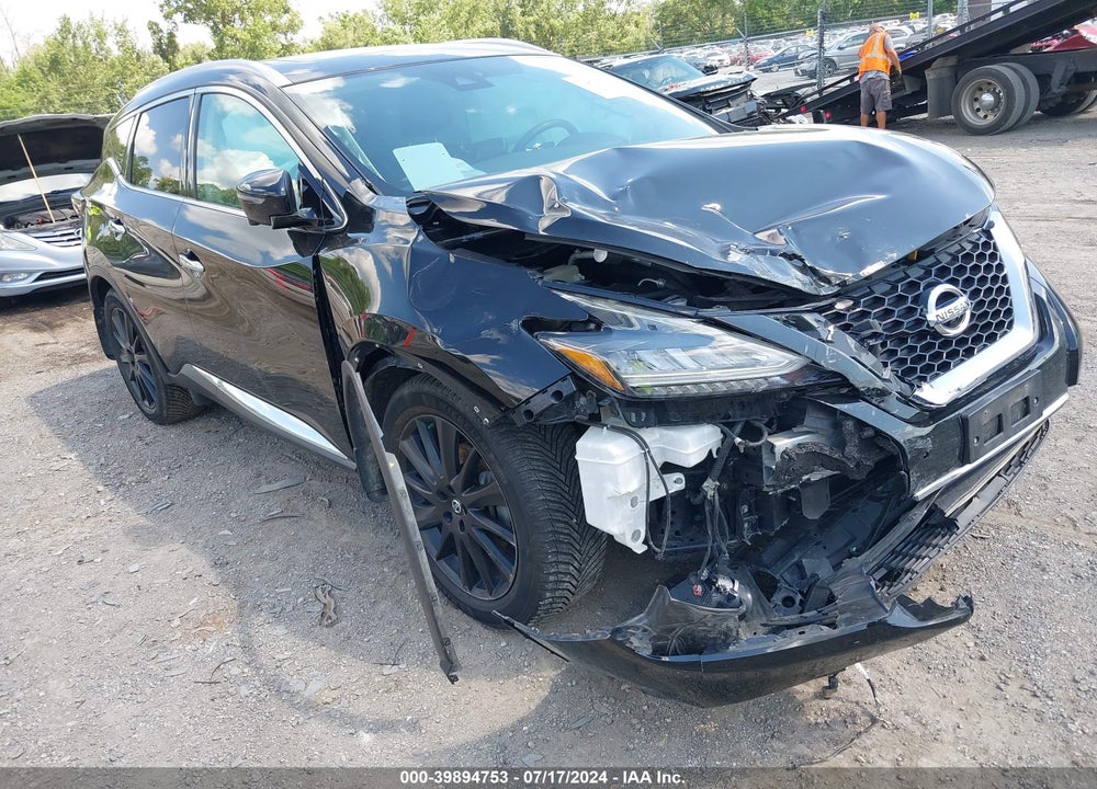 2020 NISSAN MURANO PLATINUM INTELLIGENT AWD VIN: 5N1AZ2DS9LN175223