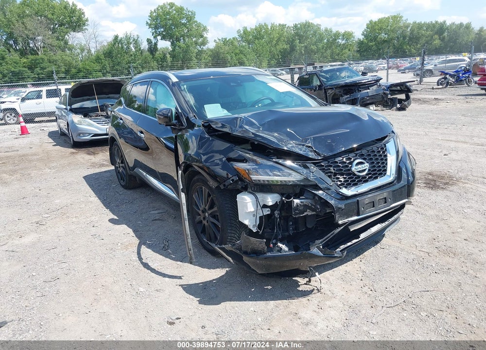 2020 NISSAN MURANO PLATINUM INTELLIGENT AWD VIN: 5N1AZ2DS9LN175223