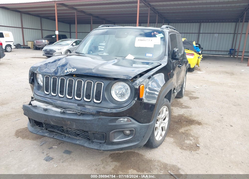 2018 JEEP RENEGADE LATITUDE FWD VIN: ZACCJABB2JPJ68200