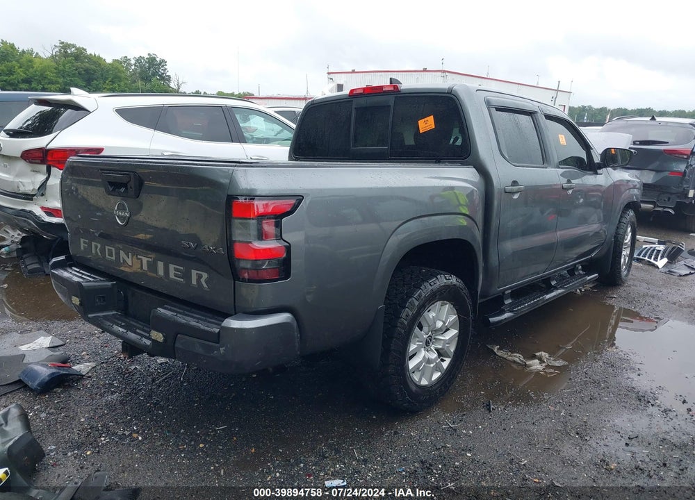 2022 NISSAN FRONTIER SV 4X4 VIN: 1N6ED1EK8NN623898