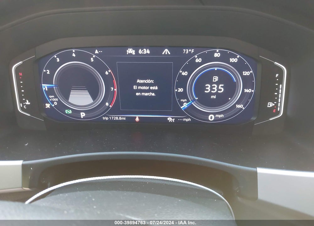 2022 VOLKSWAGEN ATLAS 3.6L V6 SE W/TECHNOLOGY VIN: 1V2KR2CA6NC553559