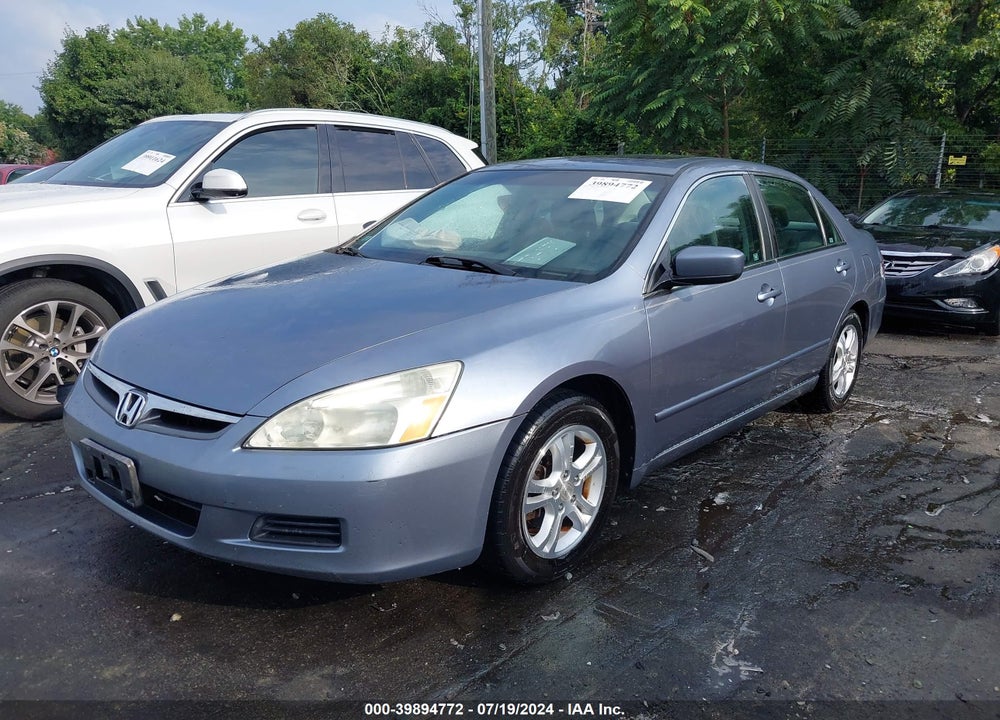 2007 HONDA ACCORD 2.4 EX VIN: 1HGCM56737A083576