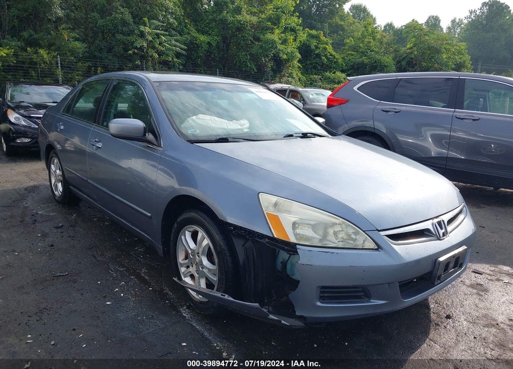 2007 HONDA ACCORD 2.4 EX VIN: 1HGCM56737A083576