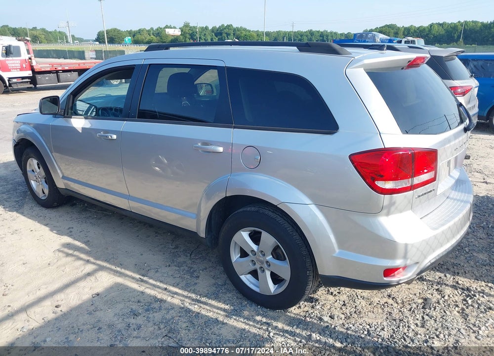 2011 DODGE JOURNEY MAINSTREET VIN: 3D4PG1FG4BT567017