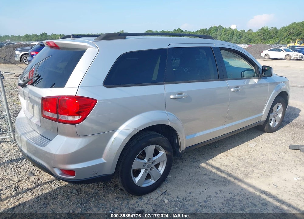 2011 DODGE JOURNEY MAINSTREET VIN: 3D4PG1FG4BT567017