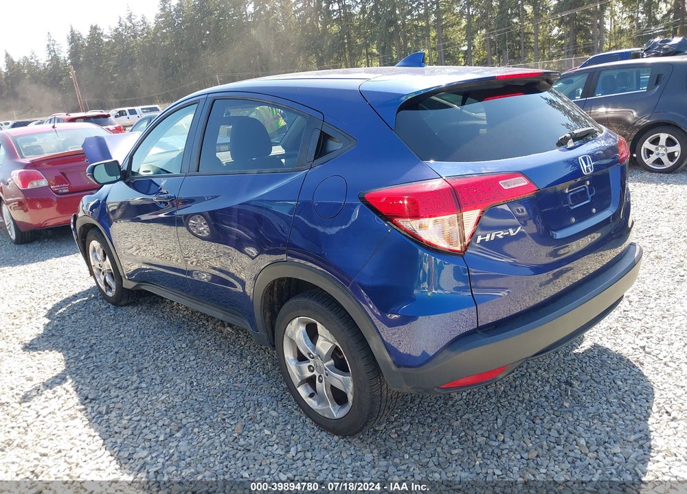 2016 HONDA HR-V EX VIN: 3CZRU6H59GM716962