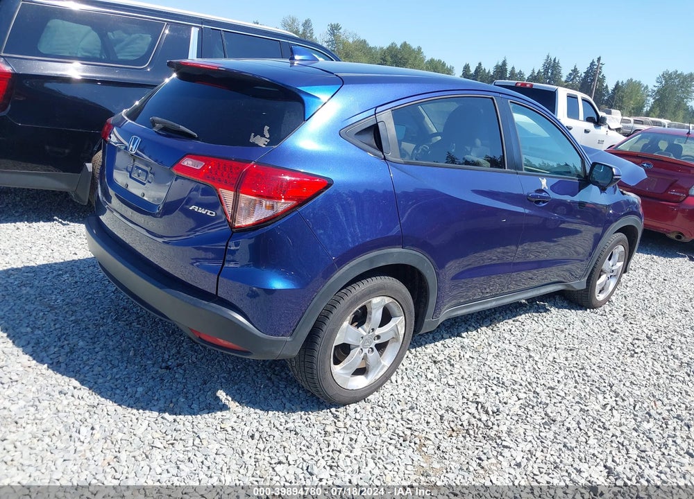 2016 HONDA HR-V EX VIN: 3CZRU6H59GM716962