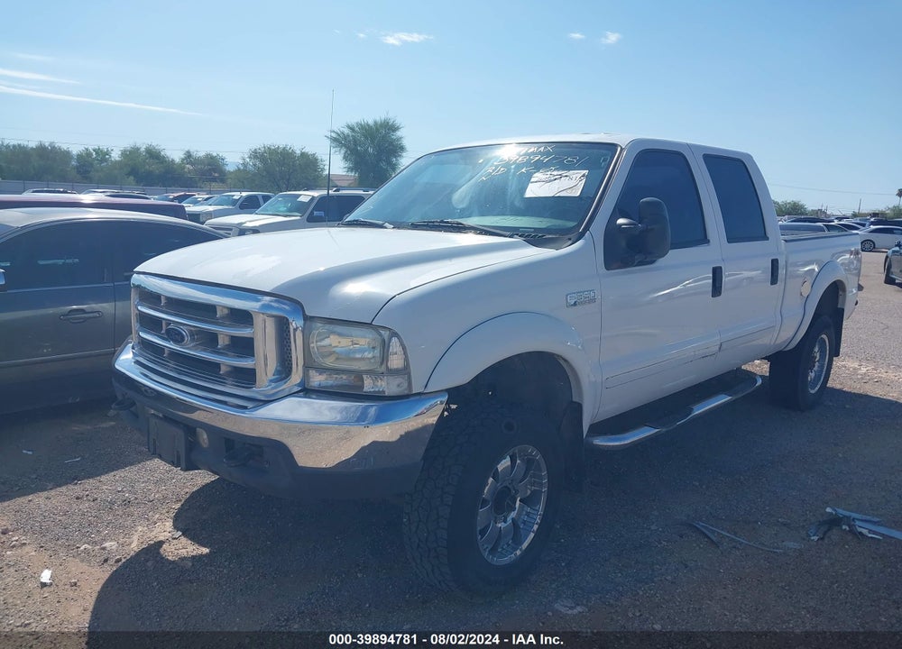 2001 FORD SUPER DUTY F-350 SRW LARIAT/XL/XLT VIN: 3FTSW31S71MA12315
