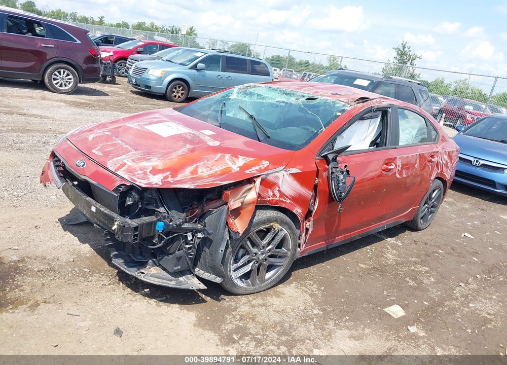 2021 KIA FORTE GT LINE VIN: 3KPF34AD3ME329122