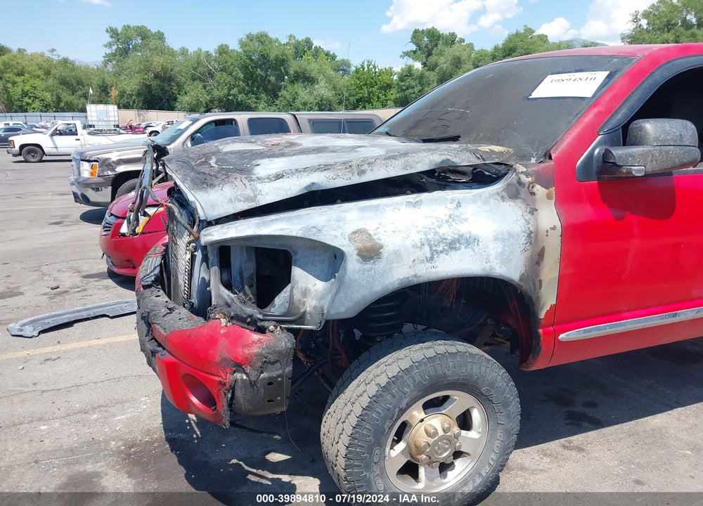 2008 DODGE RAM 2500 LARAMIE VIN: 3D7KS29A08G109453