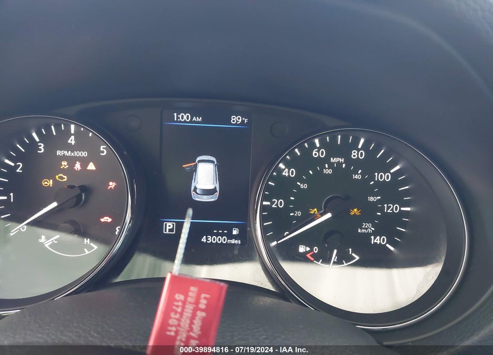 2020 NISSAN ROGUE SV FWD VIN: 5N1AT2MTXLC780695