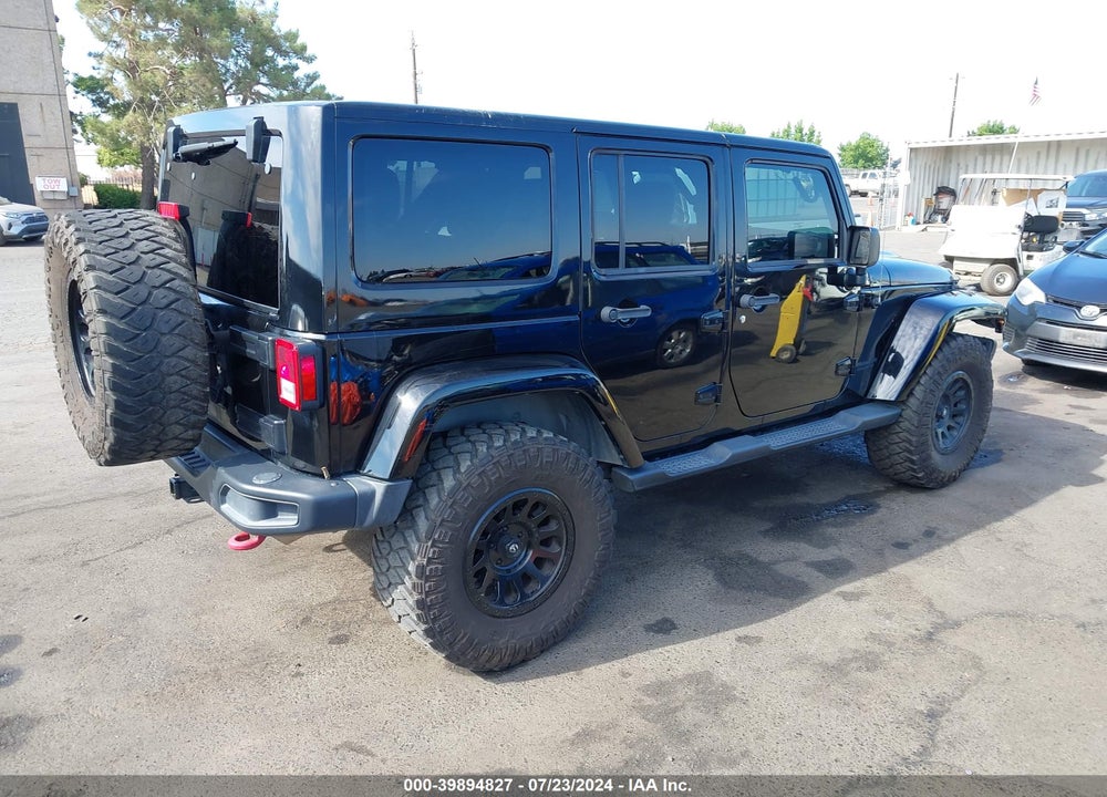 2016 JEEP WRANGLER UNLIMITED RUBICON HARD ROCK VIN: 1C4BJWFGXGL286171