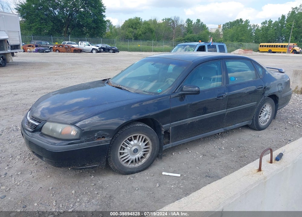 2002 CHEVROLET IMPALA VIN: 2G1WF55E629129596