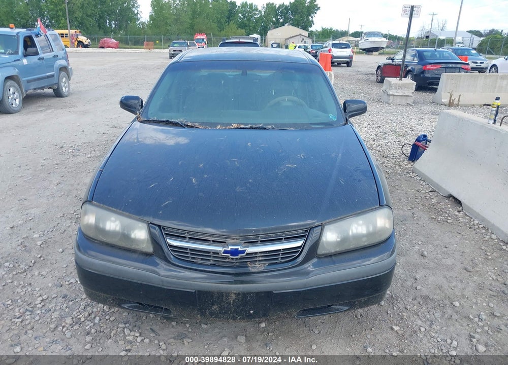 2002 CHEVROLET IMPALA VIN: 2G1WF55E629129596