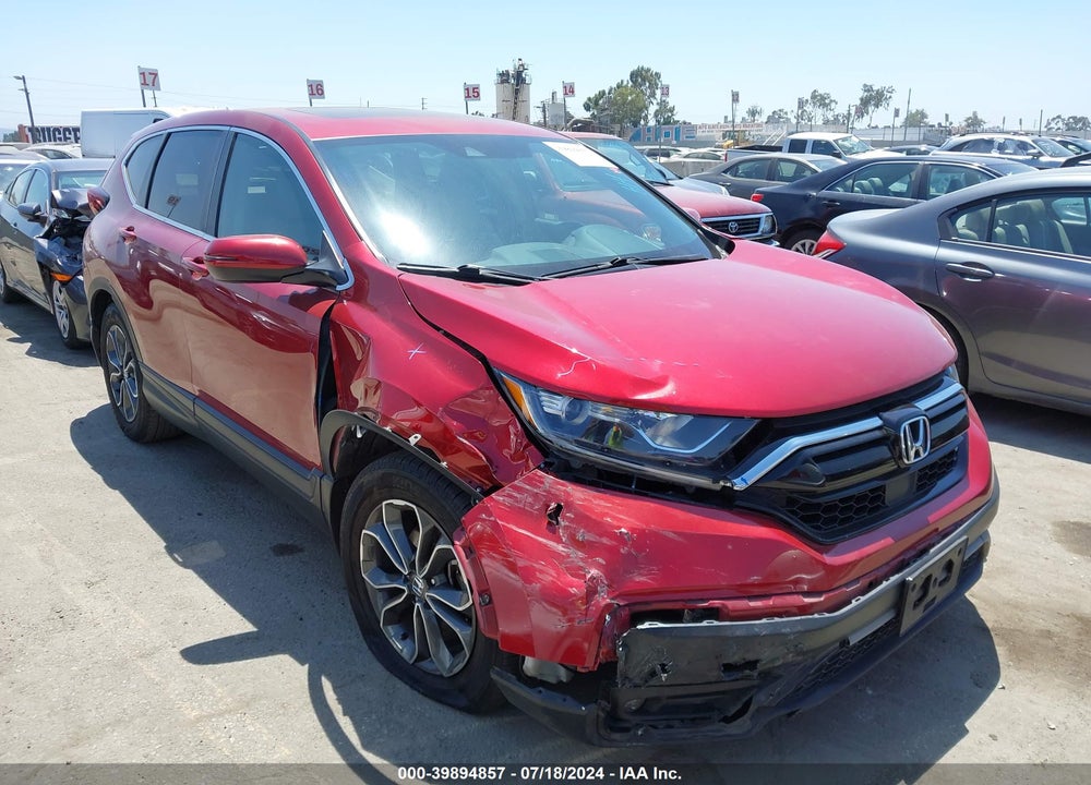 2021 HONDA CR-V 2WD EX-L VIN: 7FARW1H80ME018953