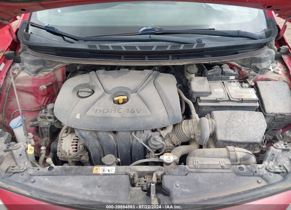 2016 KIA FORTE LX VIN: KNAFK4A6XG5593276