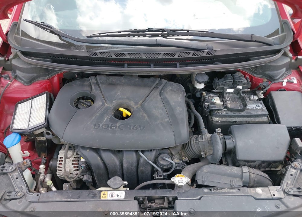 2016 KIA FORTE VIN: KNAFK4A63G5567277