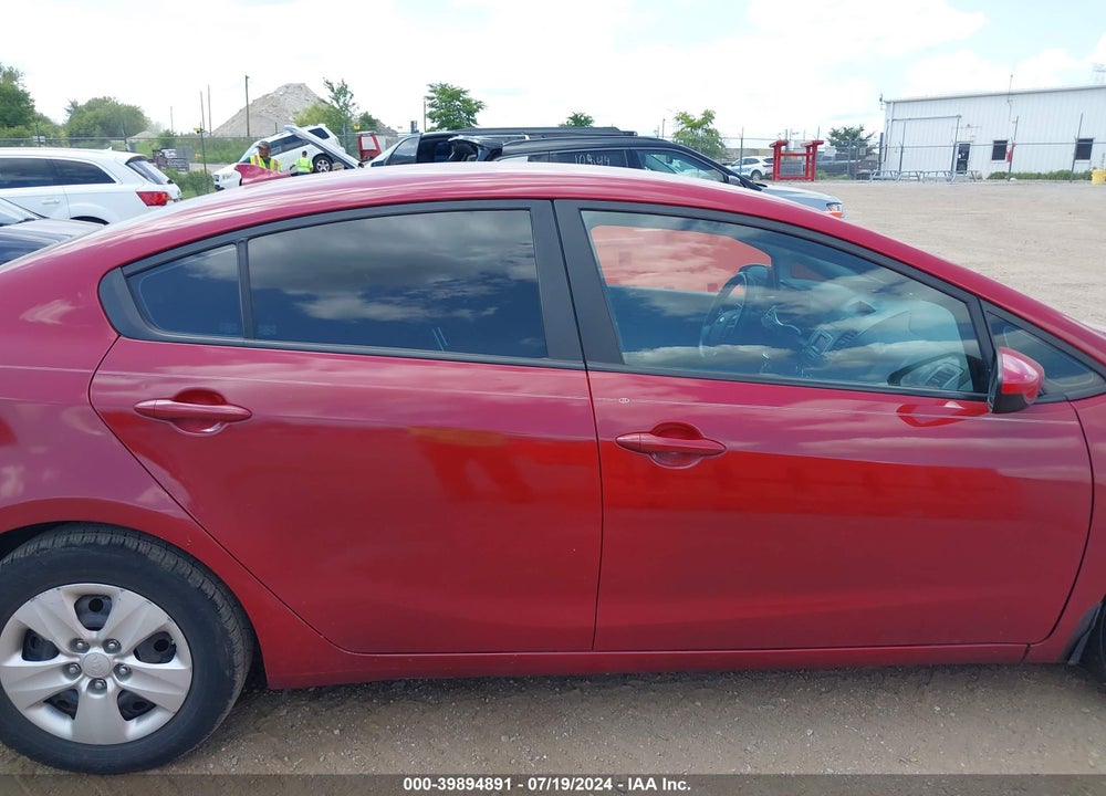 2016 KIA FORTE VIN: KNAFK4A63G5567277