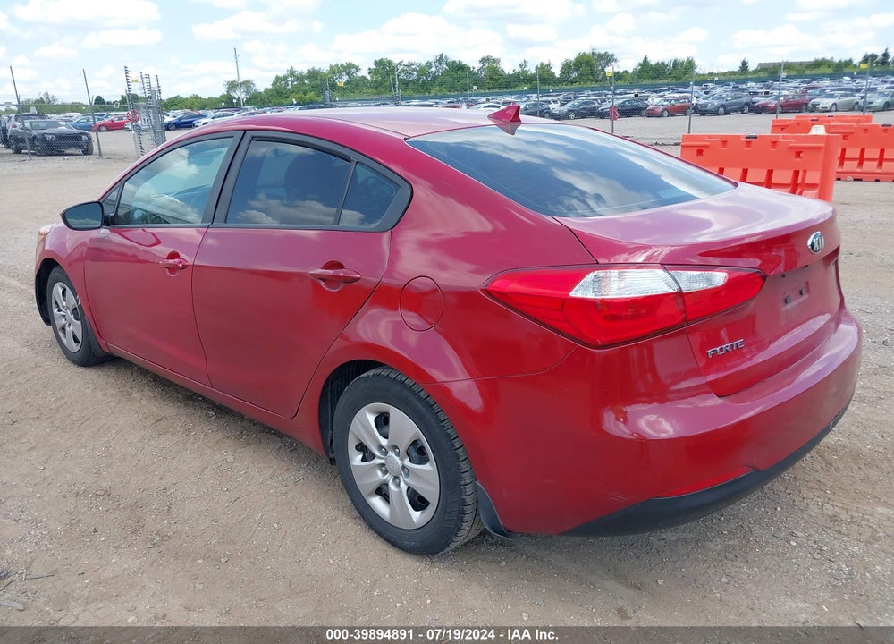 2016 KIA FORTE VIN: KNAFK4A63G5567277
